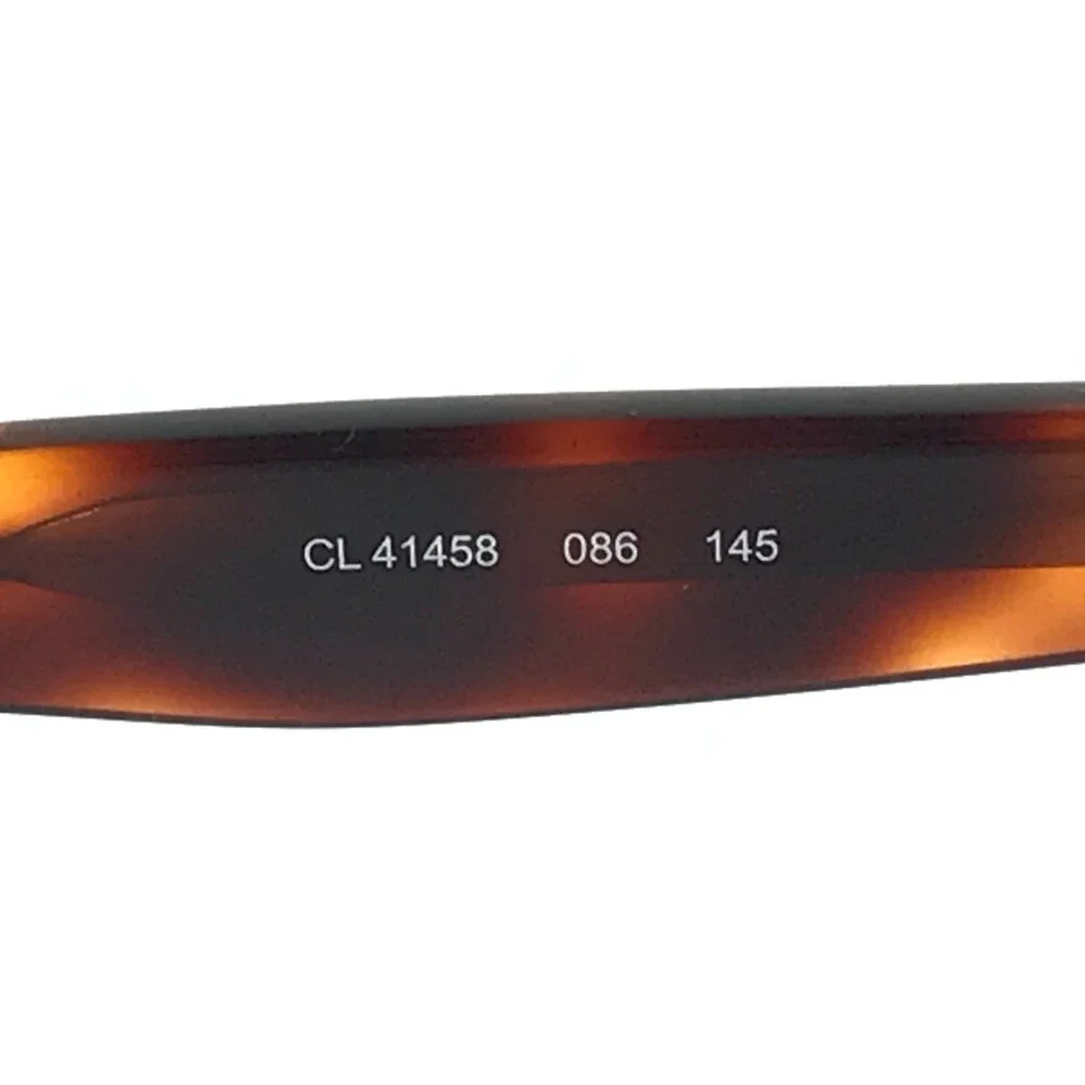 Celine Eyeglasses Frames CL41458 086 Tortoise Round Full Rim 45-20-145